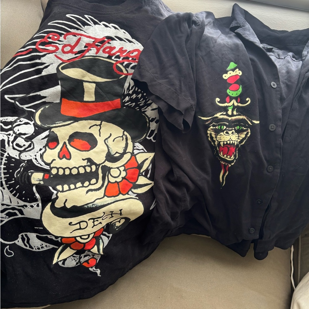 Ed Hardy Men’s Size M Set of 2